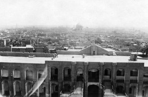 View of Baghdad from a block tower, 31st British general hospital, Mesopotamia, WWI