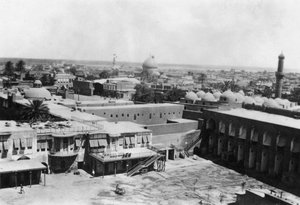 View of Baghdad from a Block Tower, 31st British General Hospital, Mesopotamia, WWI
