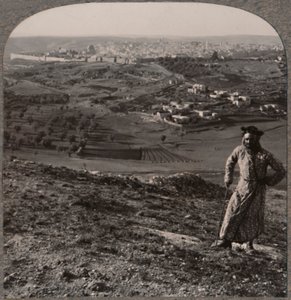 View of Jerusalem from Mount Scopus, c1900 by Unbekannt