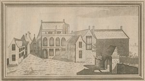 View of Minster Lovel Priory in the County of Oxford, 1784