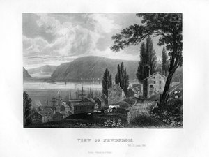 View of Newburgh, New York State