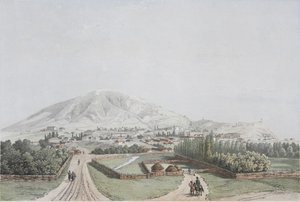 View of Pyatigorsk, Mid 19th Century by Unbekannt