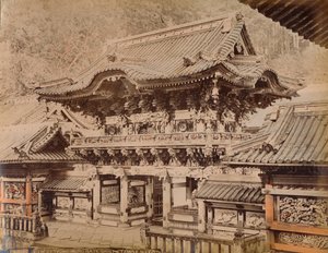 View of Yomeimon Gate - Shinto Temple Nikko