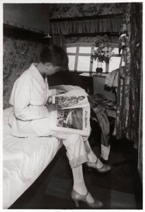 View of a Passenger Cabin on Board Zeppelin LZ 127 Graf Zeppelin, 1933 by Unbekannt