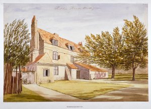 View of a Public House, Brook Green, Hammersmith, London by Unbekannt