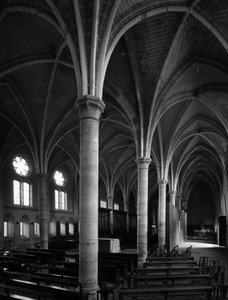 View of the Old Cistercian Abbey Notre Dame d