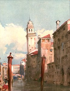 View on a Canal, c1826 by Unbekannt