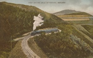 View on the Vale of Rheidol Railway, Early 20th Century by Unbekannt