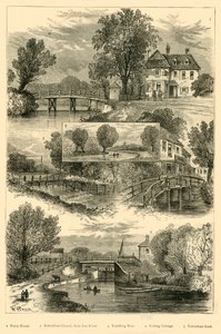 Views on the River Lea by Unbekannt