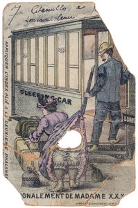 Vintage French postcard, c1900 by Unbekannt