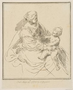Virgin and Child by Unbekannt