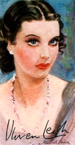 Vivien Leigh, English actress of the theatre and cinema