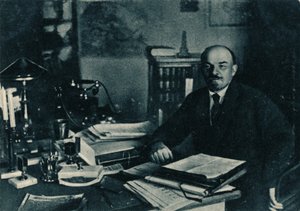 Vladimir Ilich Lenin, Russian Bolshevik Leader, Moscow, Russia, 7th October, 1922