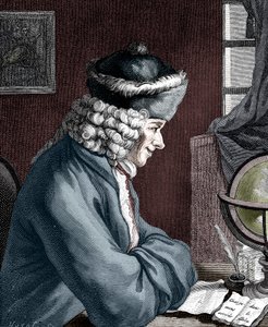 Voltaire, French Author, Playwright, Satirist and Man of Letters by Unbekannt