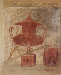 Wall Painting Fragment from the Peristyle of the Villa of P. Fannius Synistor, ca. 50-40 B.C. by Unbekannt