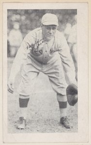 Wally Schang, C. Yanks, from Baseball Strip Cards W575-2, ca. 1921-22