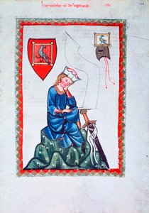 Walther von der Vogelweide by Unbekannt