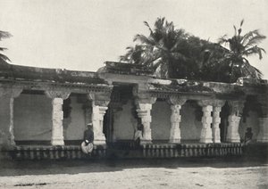 Hall of a Hindu Temple, Ceylon