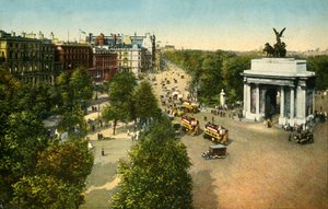 Wellington Arch and Quadriga, London