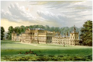 Wentworth Woodhouse, Yorkshire, home of Earl Fitzwilliam, c1880 by Unbekannt