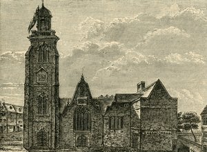 West View of the Old Church of St. Martins-in-the-Fields, Pulled Down in 1721