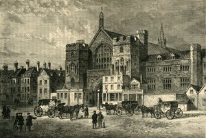 Westminster Hall, 1881 by Unbekannt