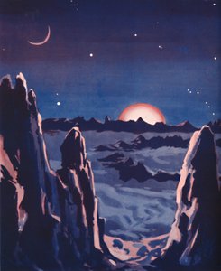 What Sunrise on the Moon Must Be Like, 1935