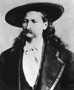 Wild Bill Hickock, American scout and lawman, 1873