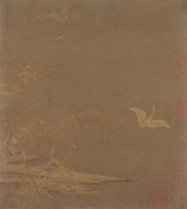 Wild Geese in Winter, 13th century