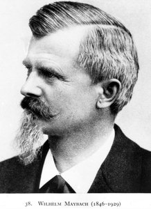 Wilhelm Maybach, German inventor and motor car designer by Unbekannt