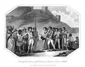 William Bligh, British naval officer received by the Governor of Timor, 14 June 1789, 1802