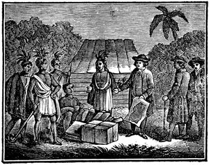 William Penn with Native Americans