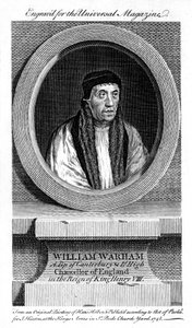 William Warham, Archbishop of Canterbury, 1748 by Unbekannt