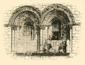 Windows of the Church of the Holy Sepulchre, Jerusalem by Unbekannt