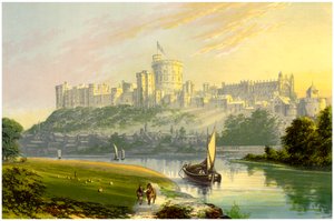 Windsor Castle, Berkshire, the Royal Residence, c1880