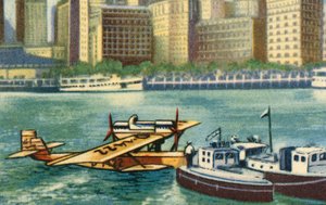 Wolfgang von Gronau Arrives in New York, August 1930, 1932