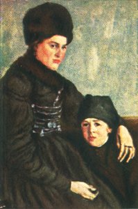 Woman from Dachau with child, c. 1928 by Unbekannt
