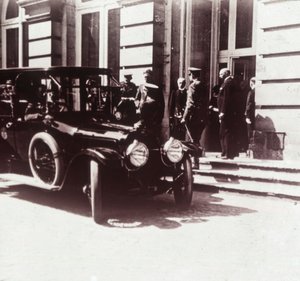 Woodrow Wilson and King Albert I by Unbekannt
