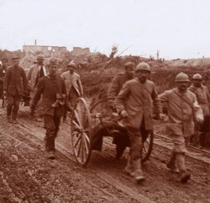Wounded, Neuville, northern France