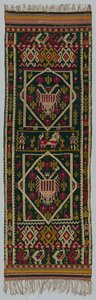 Woven Bed or Chest Cover, 1700s