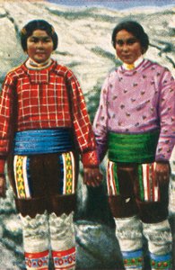 Young Inuit Women, Greenland