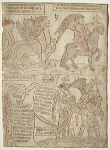 The Locusts with the Angel of the Abyss and The Sixth Trumpet by Unbekannt