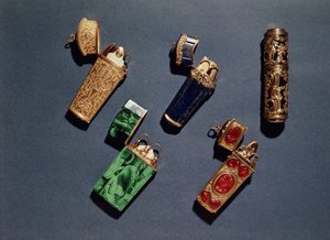 Collection of French, English and German Etui