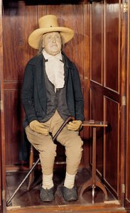 Embalmed Body of Jeremy Bentham as Exhibited at University College by Unbekannt Unbekannt