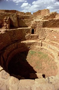 Entrance to a Kiva, built c.11th-14th centuries by Unbekannt Unbekannt