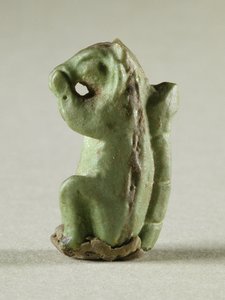 Faience Squirrel, Harappa, 2300-1750 BC