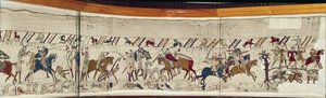 King Harold is Killed and the English Turn in Flight by Unbekannt Unbekannt