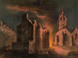 Porteous Mob, 8th September, 1736 by Unbekannt Unbekannt