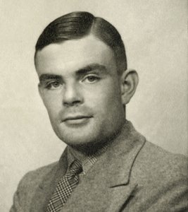 Portrait of Alan Mathison Turing