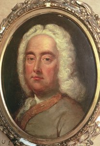 Portrait of George Frederick Handel by Unbekannt Unbekannt